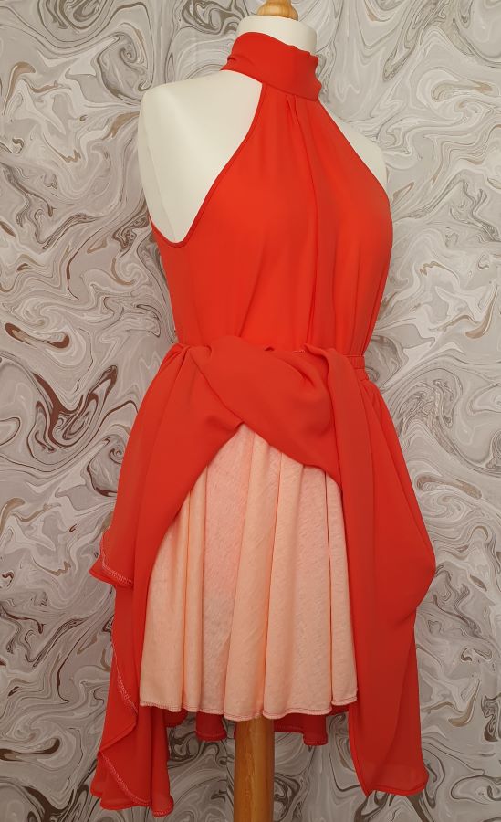 Red Sleeveless Dress