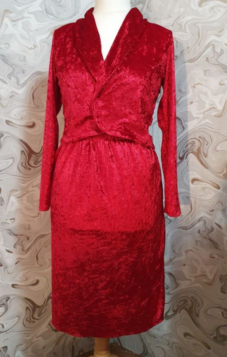 Red Velvet Suit