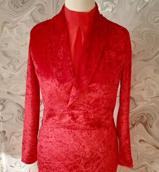 Red Velvet Suit