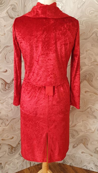 Red Velvet Suit