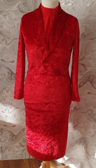 Red Velvet Suit