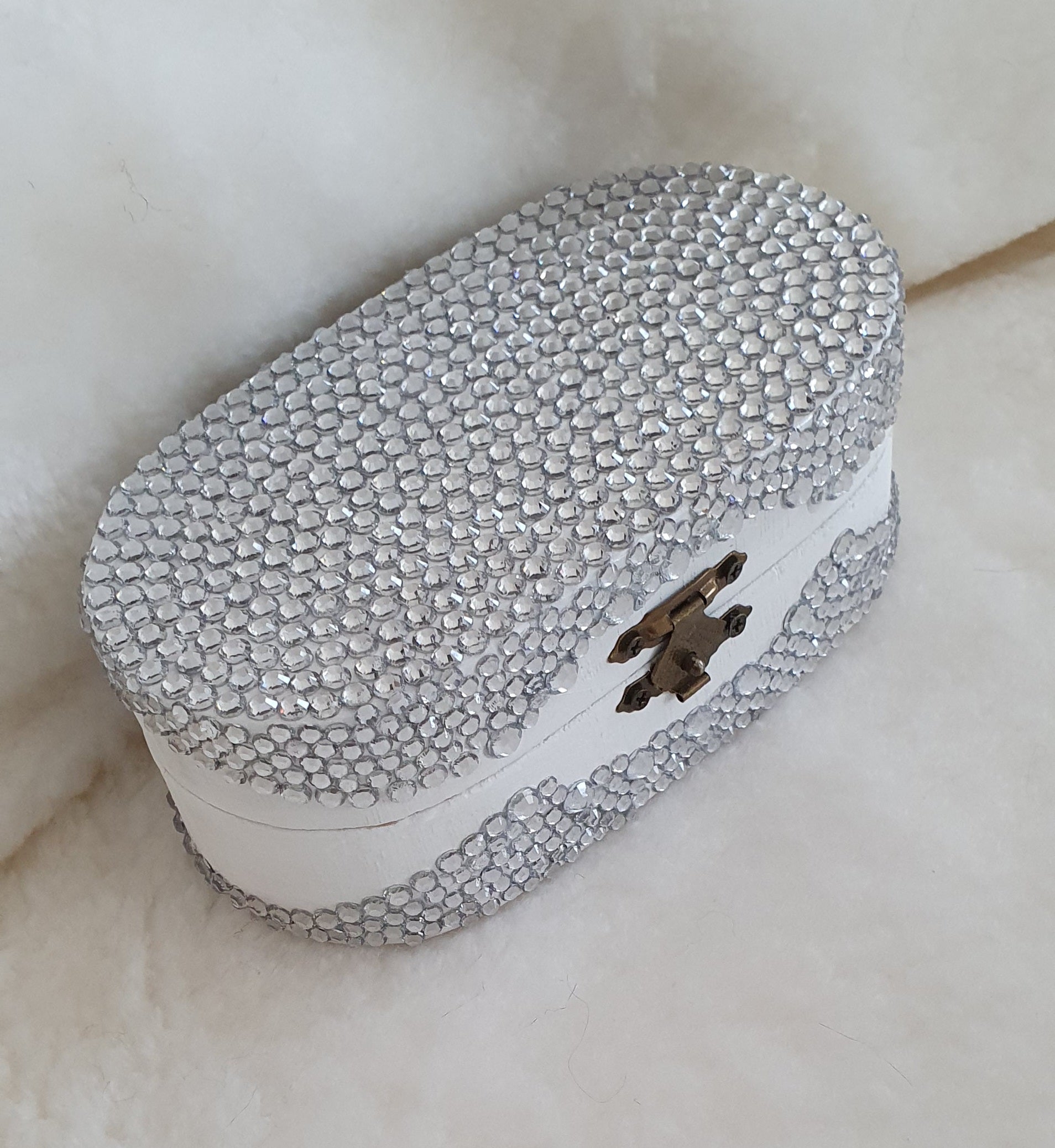 rhinestone jewelry box