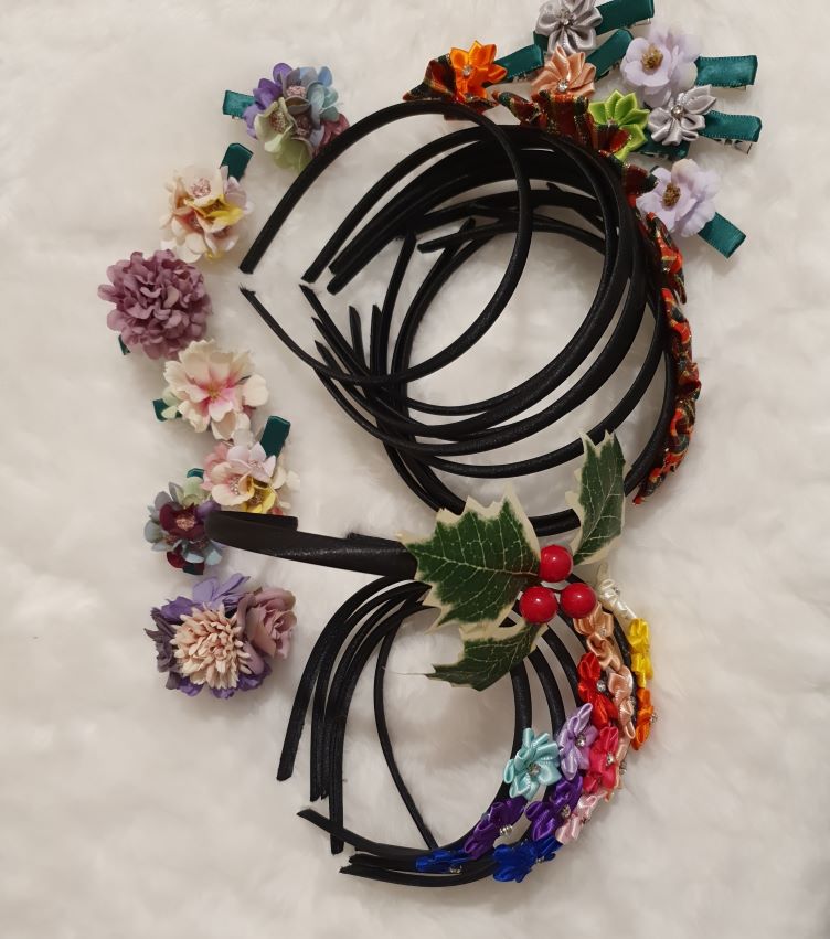 Flowers Hair Clips