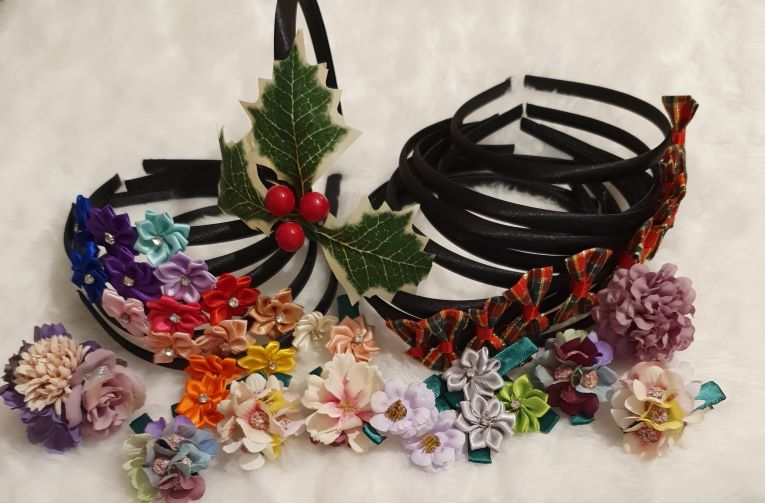 Flowers Hair Clips