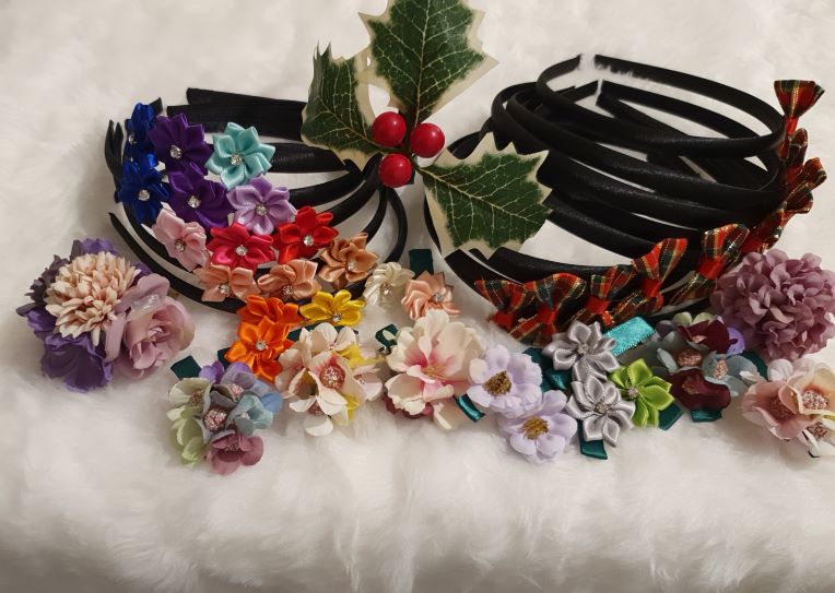 Flowers Hair Clips