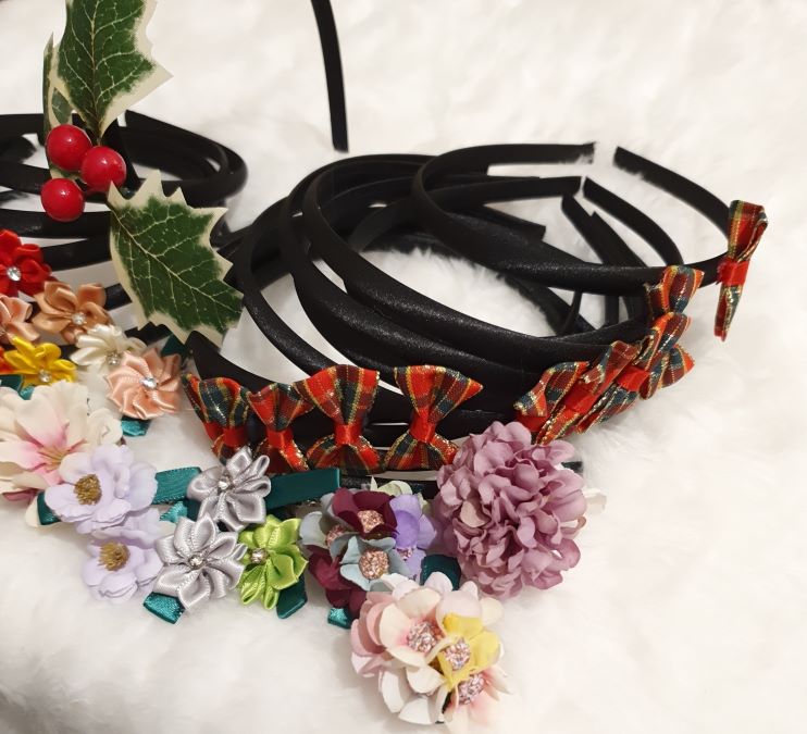 Flowers Hair Clips