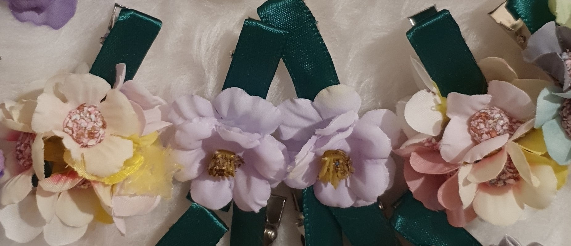 Flowers Hair Clips