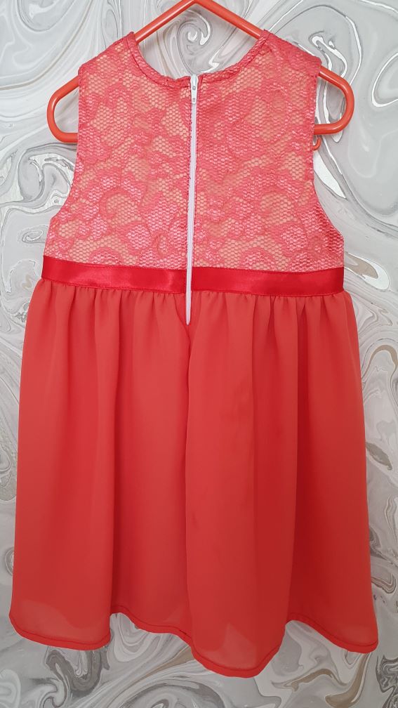 Coral Little Dress