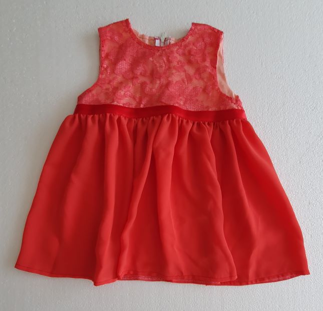 Coral Little Dress