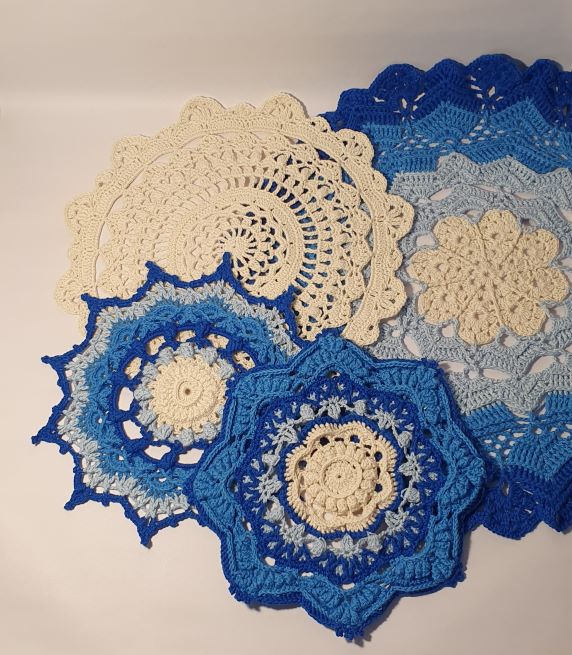 Crochet Coaster Set