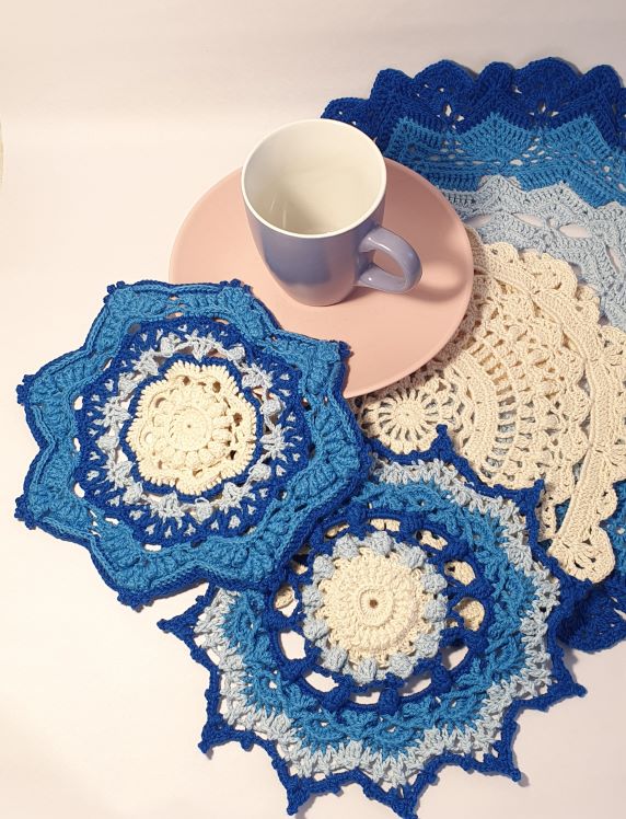 Crochet Coaster Set