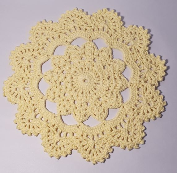 Crochet Circle Coaster