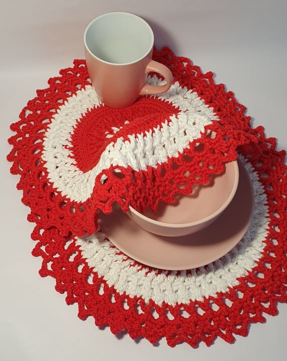 Crochet Round Coaster