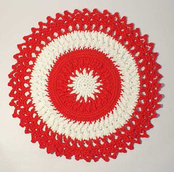 Crochet Round Coaster