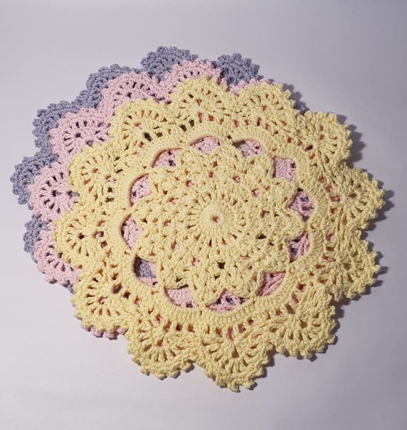 Crochet Circle Coaster