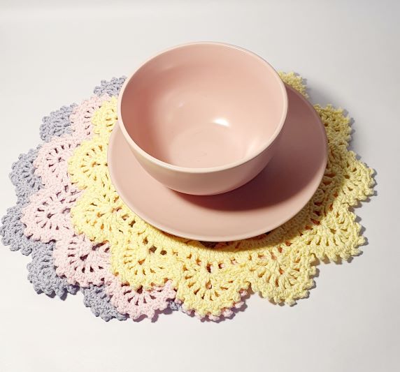 Crochet Circle Coaster