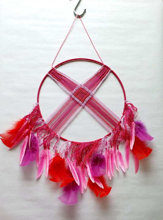 Pink Round Dreamcatcher