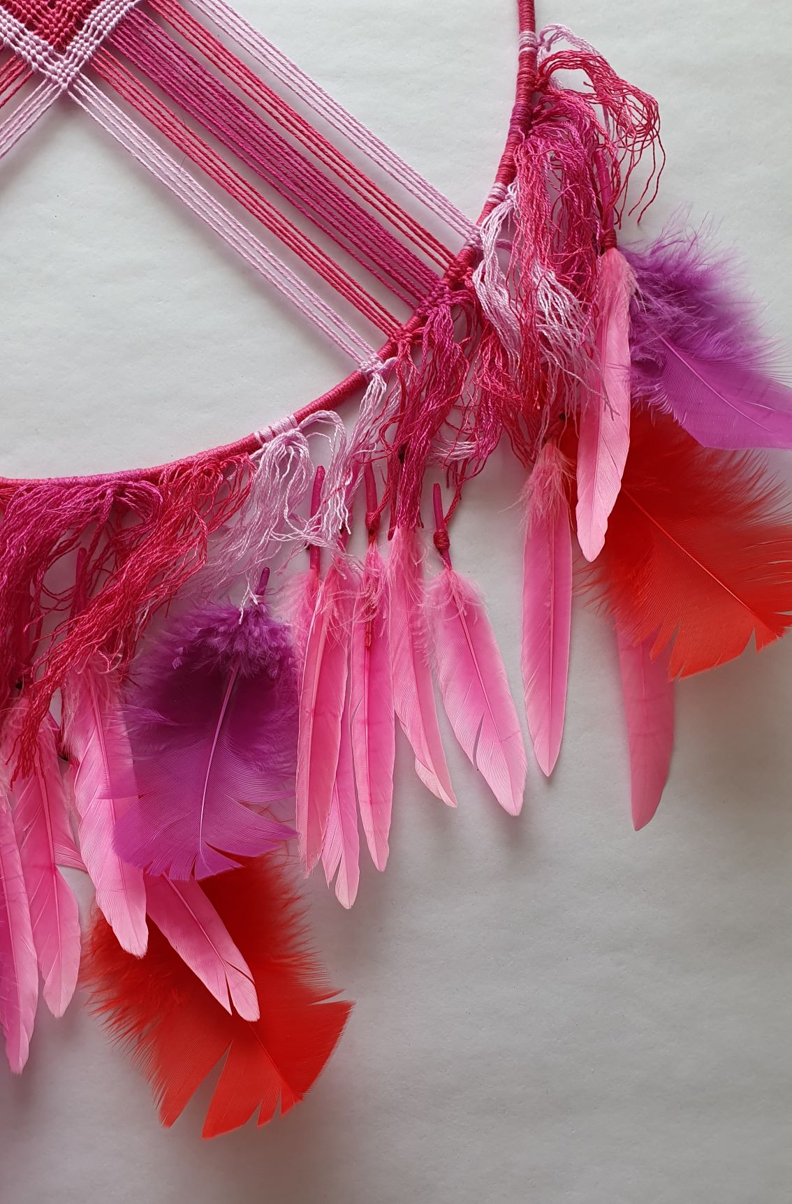 Pink Round Dreamcatcher