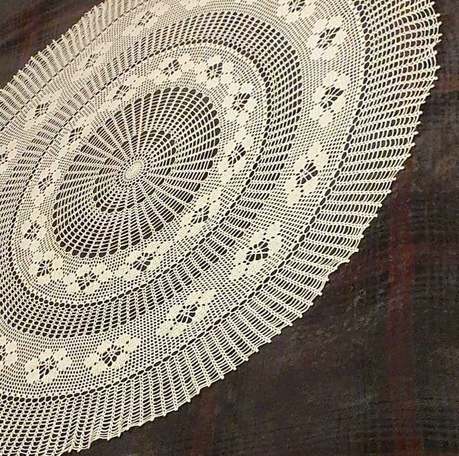 Round Lace Tablecloth