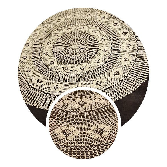 Round Lace Tablecloth