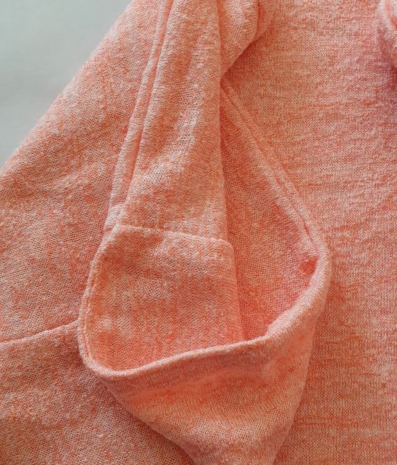 Knitted Orange Scarf