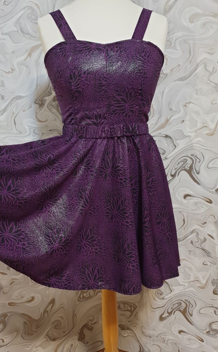 Purple Corset Top