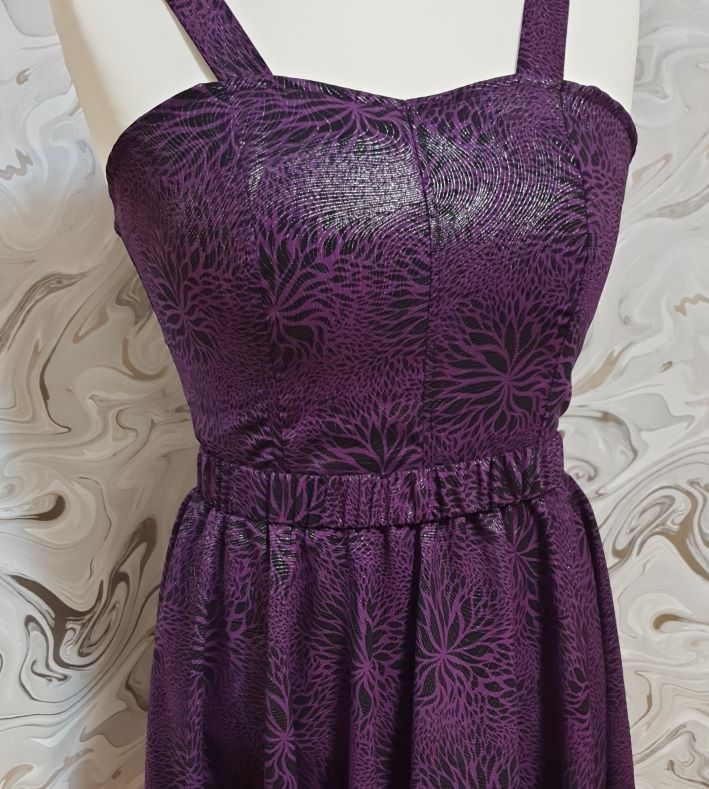 Purple Corset Top