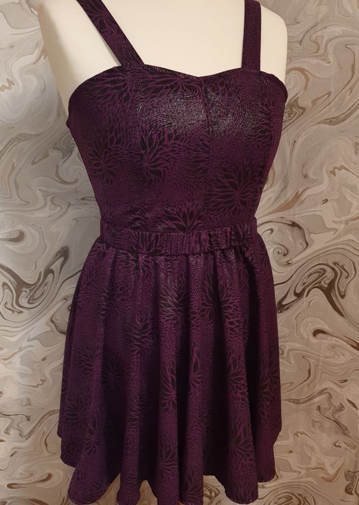 Purple Corset Top