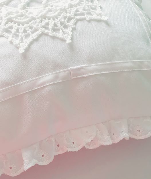 Crochet Lace Cushion