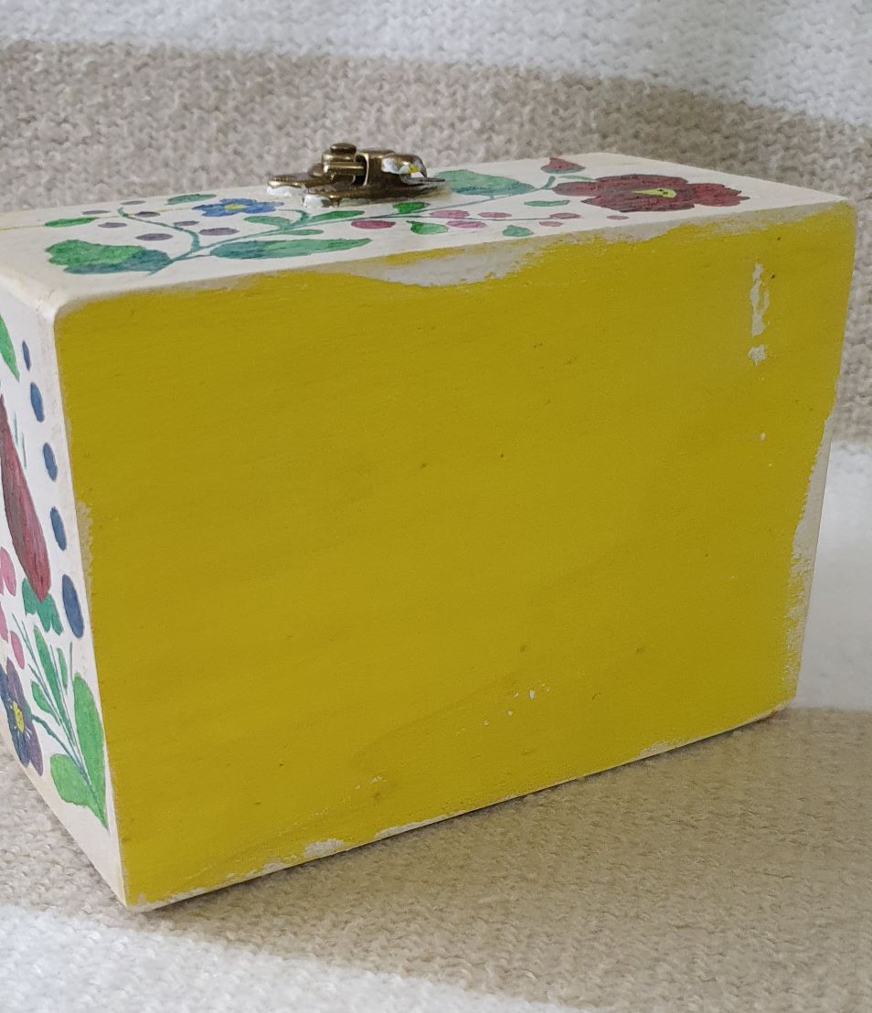 White Wooden Box