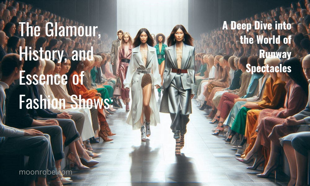 The Glamour, History, and Essence of Fashion Shows.