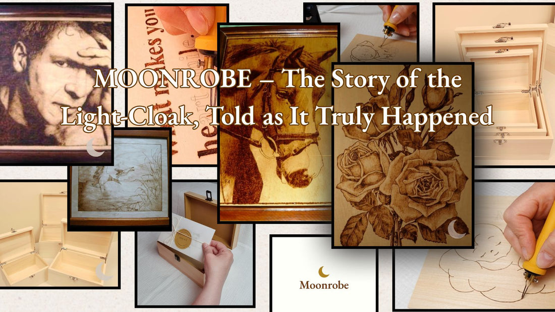 MOONROBE – The Story of the Light‑Cloak, Told as It Truly Happened