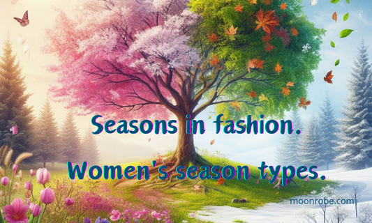 Seasons in fashion. Women's season types.