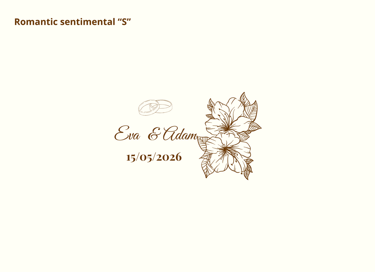 WEDDING - ROMANTIC SENTIMENTAL