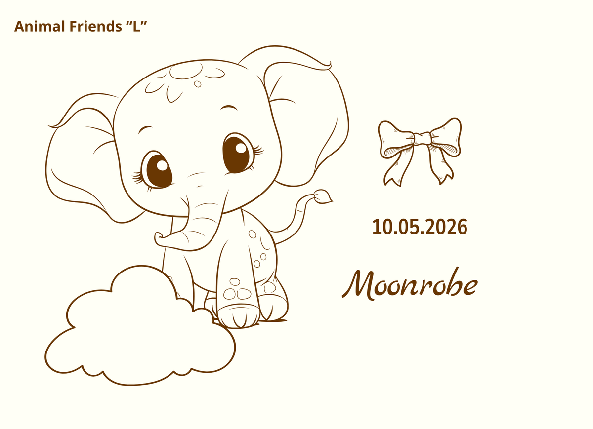 BABY - ANIMAL FRIENDS - Large