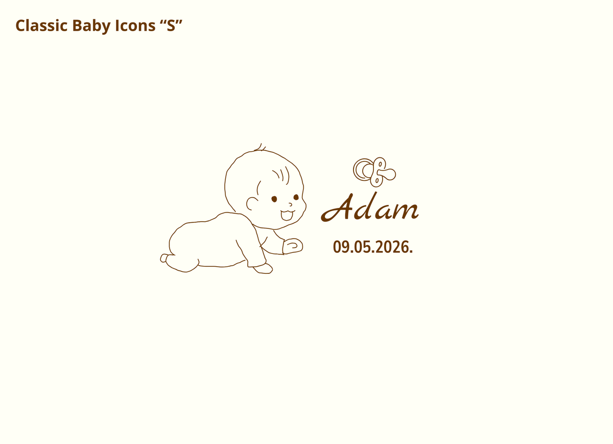 BABY - CLASSIC BABY ICONS - Small