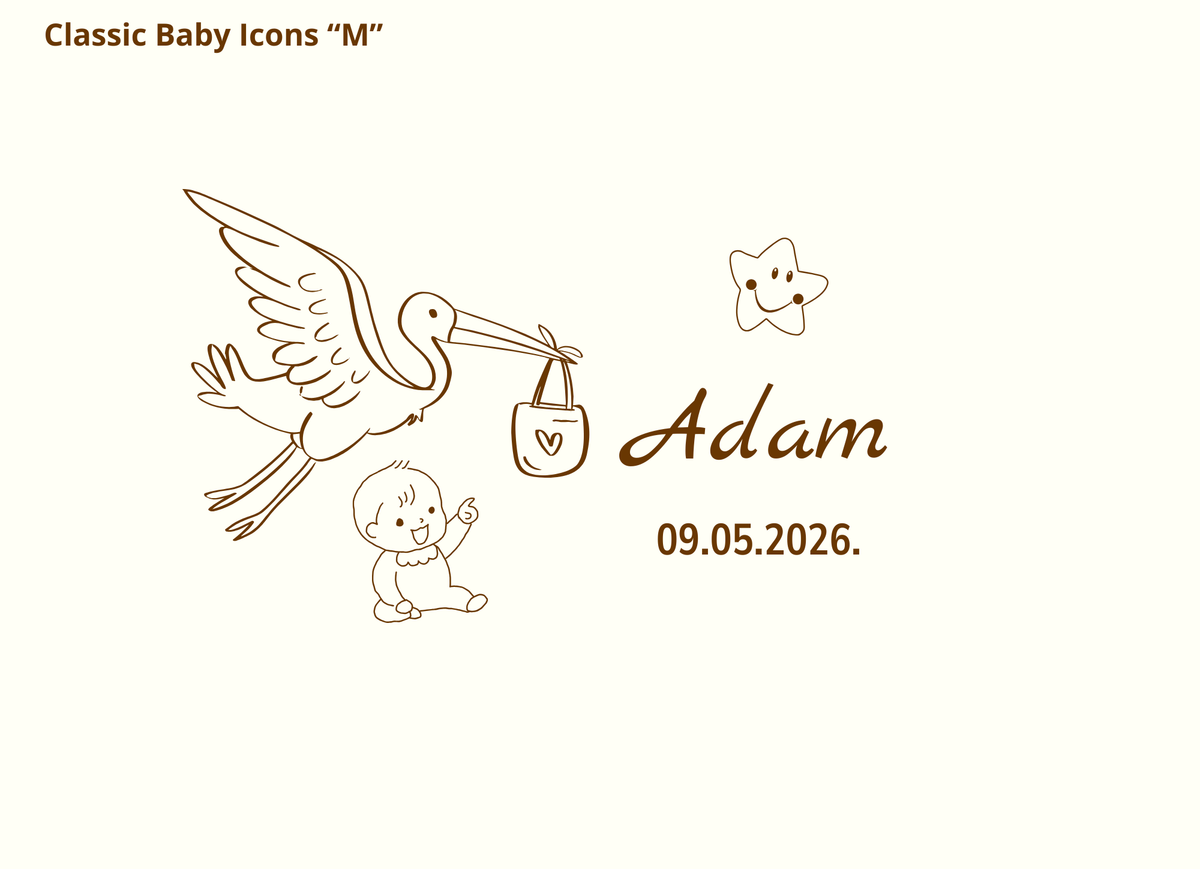 BABY - CLASSIC BABY ICONS - Medium