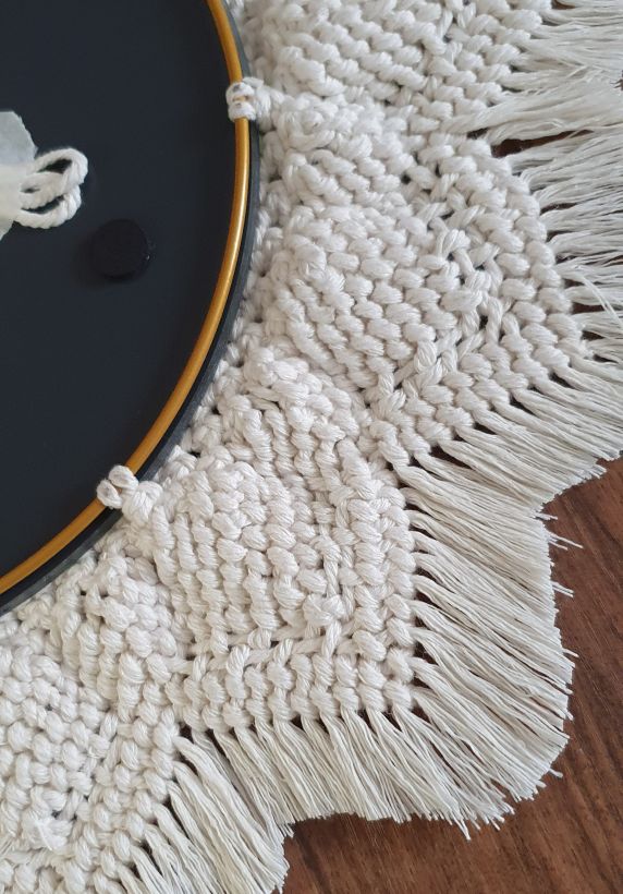 mirror double metal ring frame