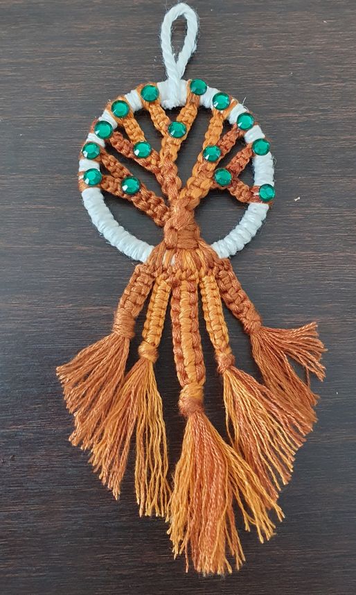little palm-size dreamcatcher 