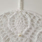 Ethereal white dreamcatcher