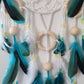 2 rings white dreamcatcher