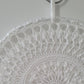 crochet white dreamcatcher 2 rings