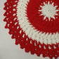 large thick crochet coaster