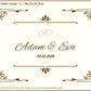 Wedding Classic Frame "L"