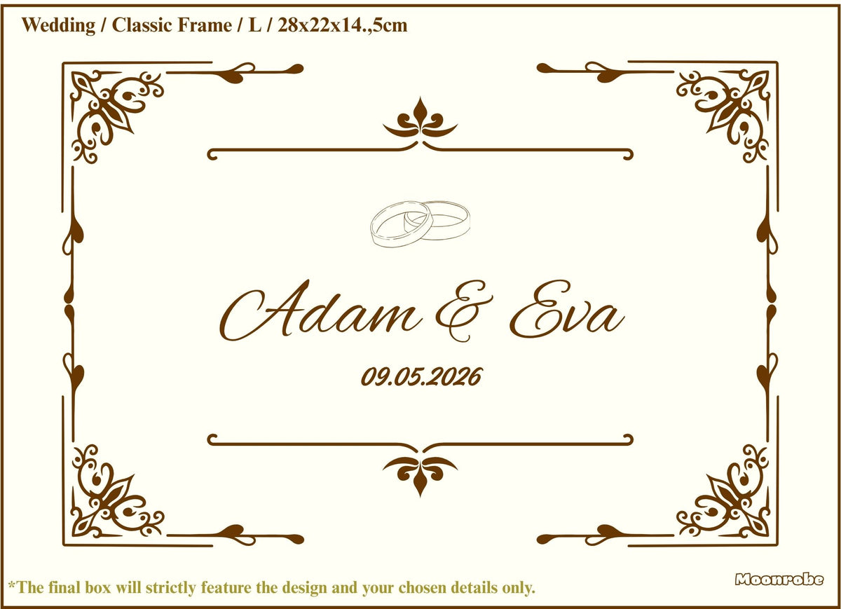 Wedding Classic Frame "L"