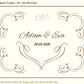 Wedding Classic Frame "M"