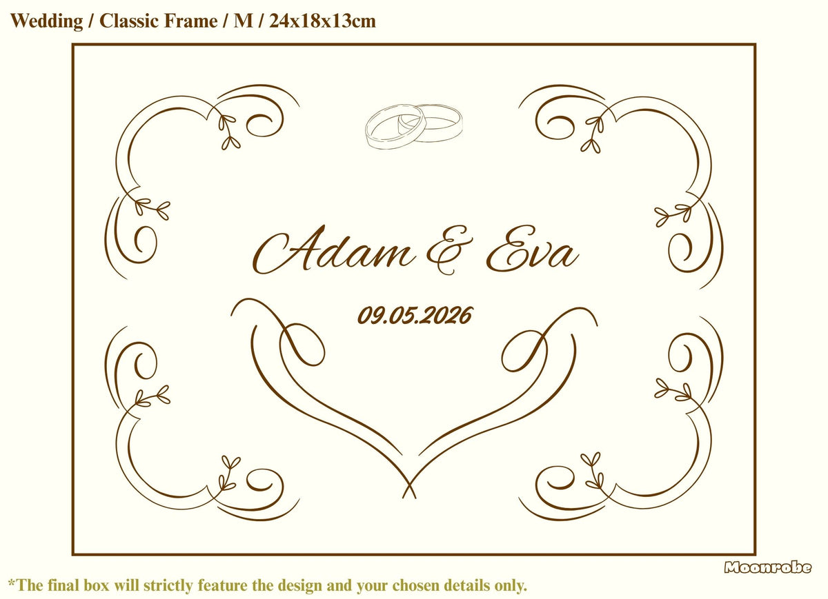 Wedding Classic Frame "M"