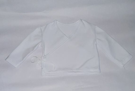 white baby shirt