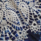 flower pattern crochet lace table cloth